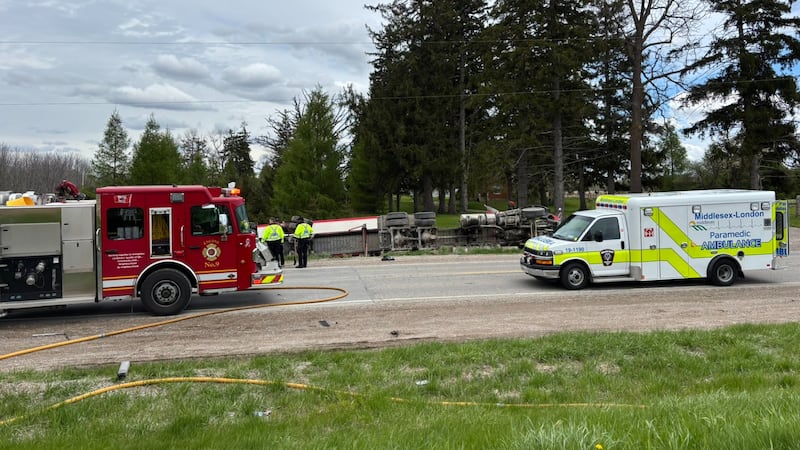 2 people extricated from vehicle after crash involving tractor trailer in southeast London