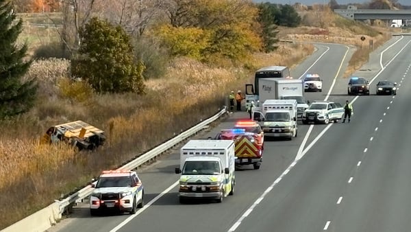 ‘An officer nearly lost their life’: OPP urge drivers to respect road closures after vehicle drives through fatal collision scene