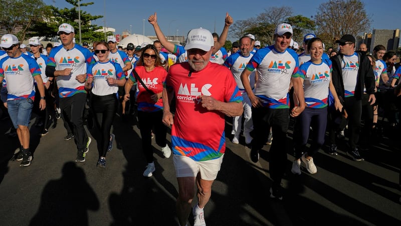 Brazil's 80-year-old Lula hits the treadmill to ease voter concerns about age
