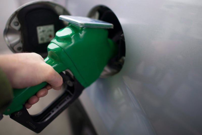 How much did gas go up overnight on P.E.I.?