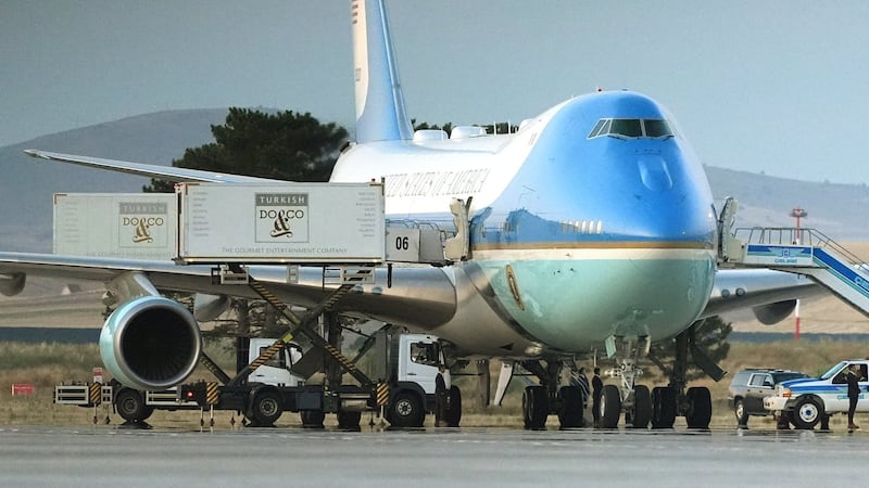 Trump used elaborate ruse to fly out of Turkiye following summit because of Iran threat, report says