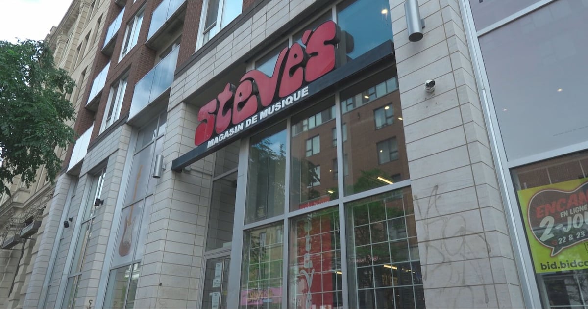 Steve's Music Store instruments being sold in auction