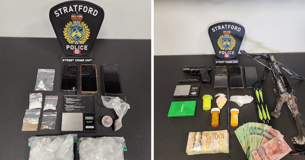 Stratford police lay drug trafficking charges after lengthy investigation
