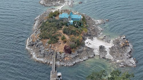 Private island near Vancouver now selling for under $1M