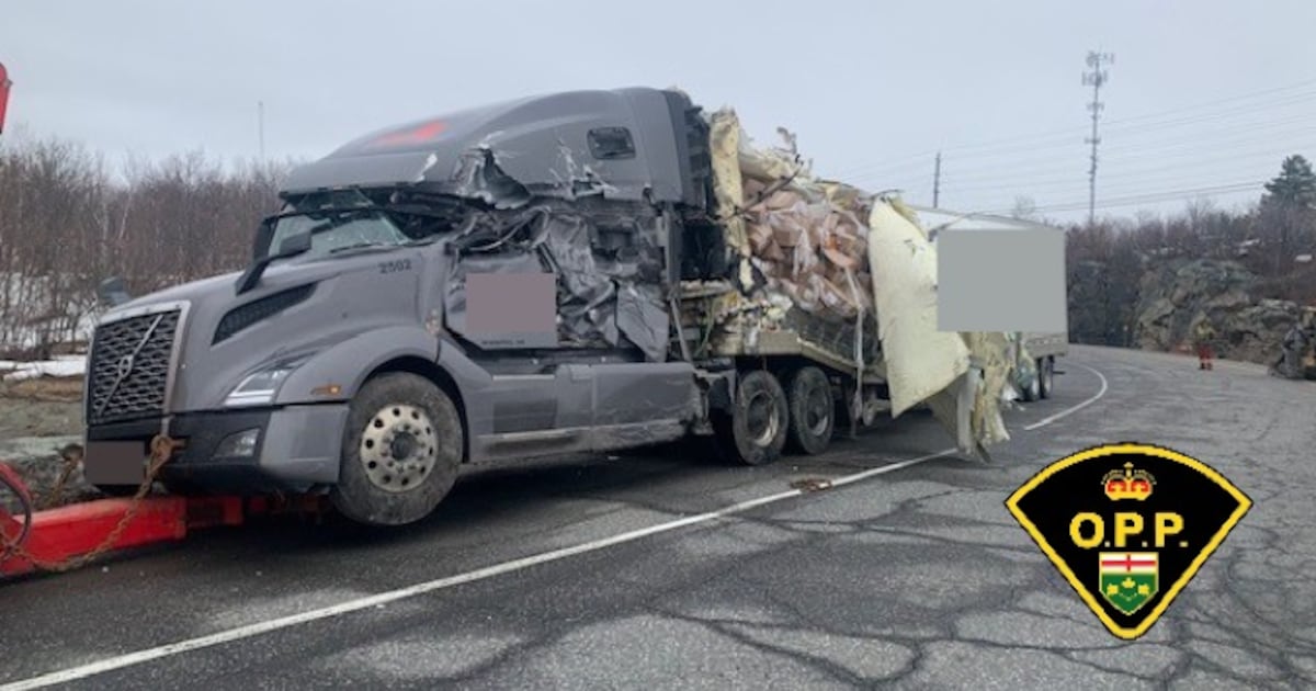 Off Ramp Crash Sudbury off-ramp CMV crash leads to careless charge for Winnipeg driver