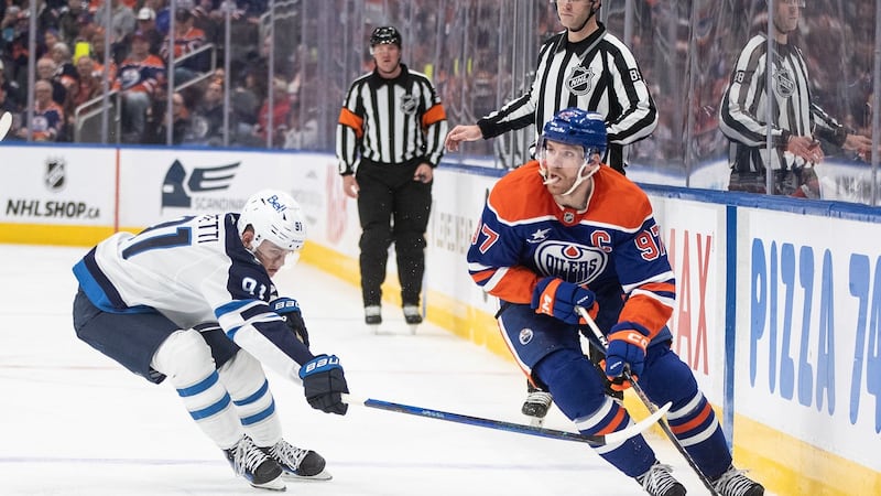 McDavid, Draisaitl out at least a week; Skinner avoids injury scare
