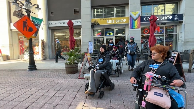 Accessibility scavenger hunt maps public spaces for people with disabilities