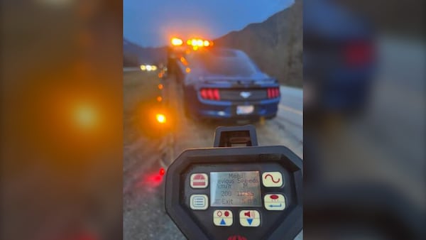‘We’ve heard this excuse before’: BCHP catches speeding driver trying to ‘test the engine’ of new Mustang