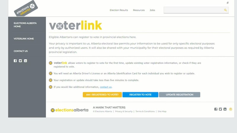 Elections Alberta responds to concerns about misinformation over online voting tool