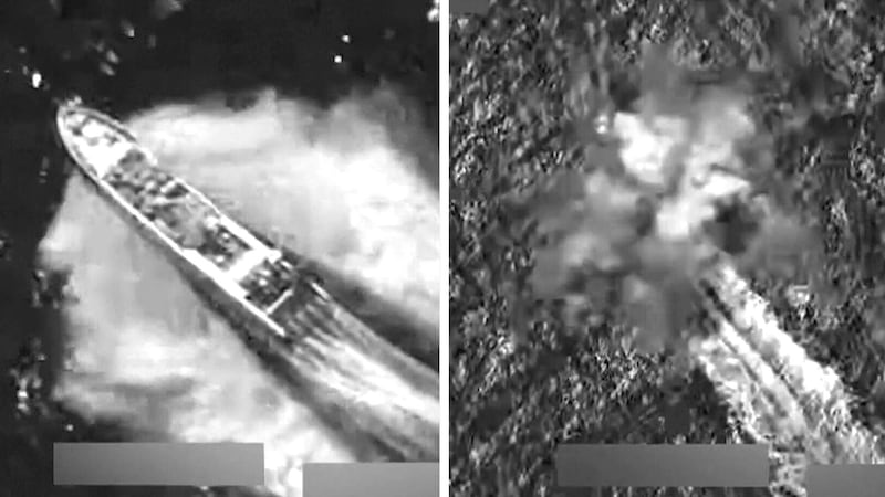 U.S. strike on an alleged drug boat kills 3 in the eastern Pacific Ocean
