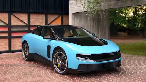 Ferrari unveils first fully electric car
