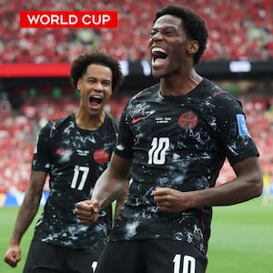 All six of Canada’s goals in their record-breaking performance against Qatar