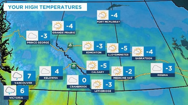 Cold and foggy to start off Tuesday in Calgary