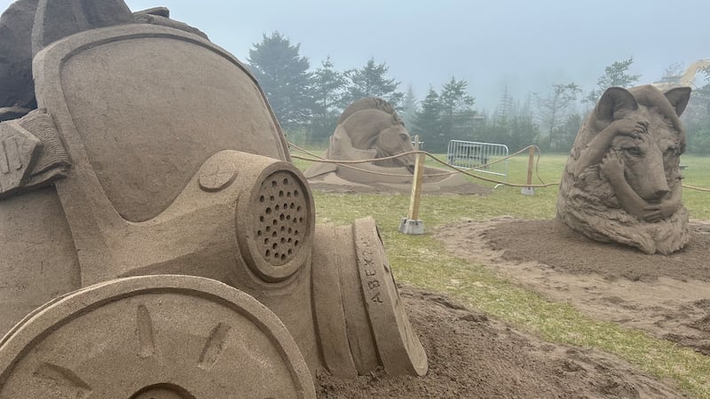Bay of Fundy Sand Sculpture Festival takes over New River Beach, N.B.