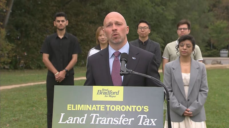 Toronto mayoral candidate promises to waive municipal land transfer tax on first $1.1M of purchase price
