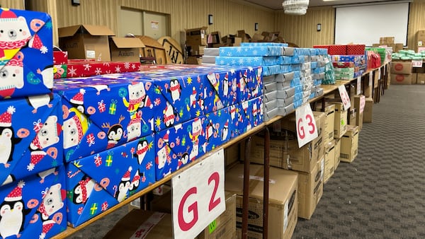 Sudbury-area Lions Clubs sort gifts for 10K families after successful telethon