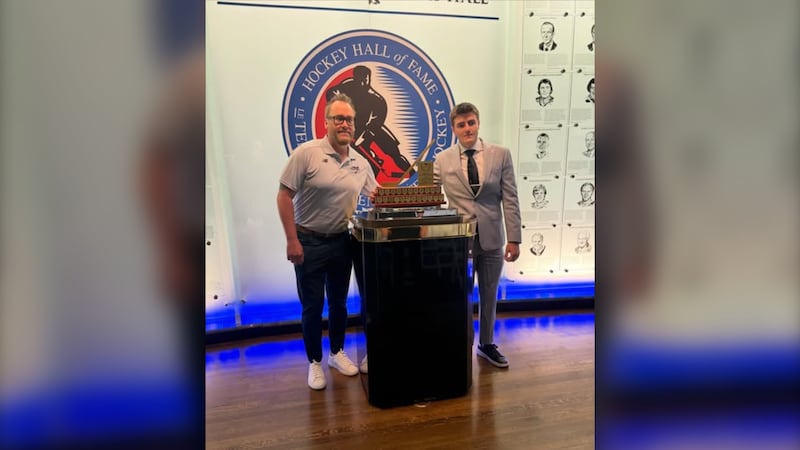 Spitfires’ Carson Woodall comments on Dan Snyder Memorial Trophy win at OHL Awards