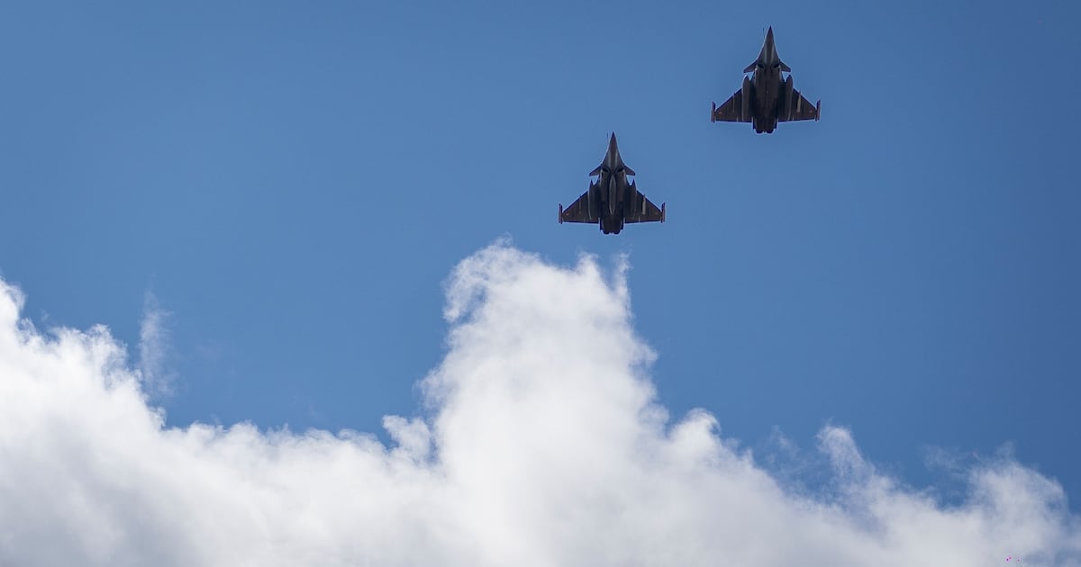 NATO-Kampfjet schießt Drohne in Litauen ab