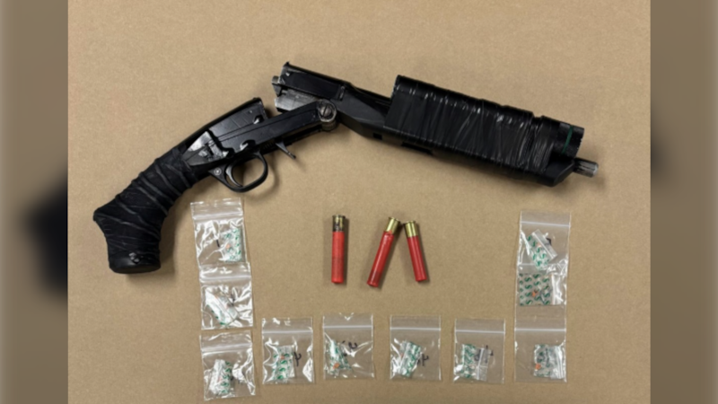 Fentanyl, loaded shotgun seized in Saskatoon