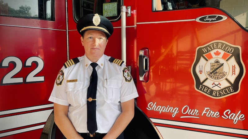 Waterloo appoints first female fire chief as outgoing chief retires