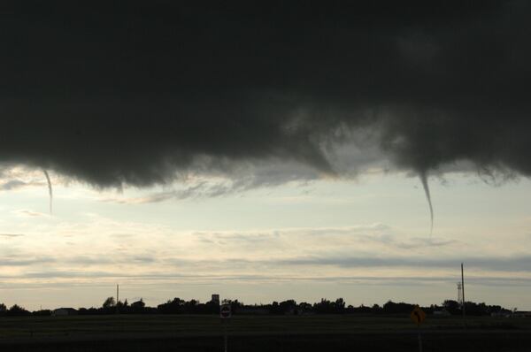 Funnel clouds possible across central, southern Sask. today
