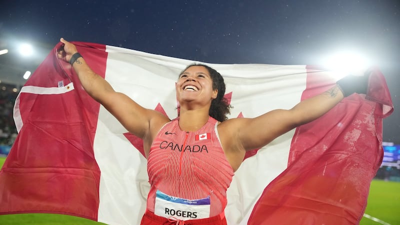 Canadian hammer thrower Rogers named Women's World Athlete of the Year finalist