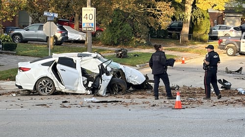 Two crashes, within hours of each other, on same Guelph street