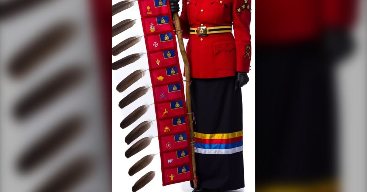 Rcmp Ribbons RCMP adds ribbon skirt to uniform in effort to build bridges with ...