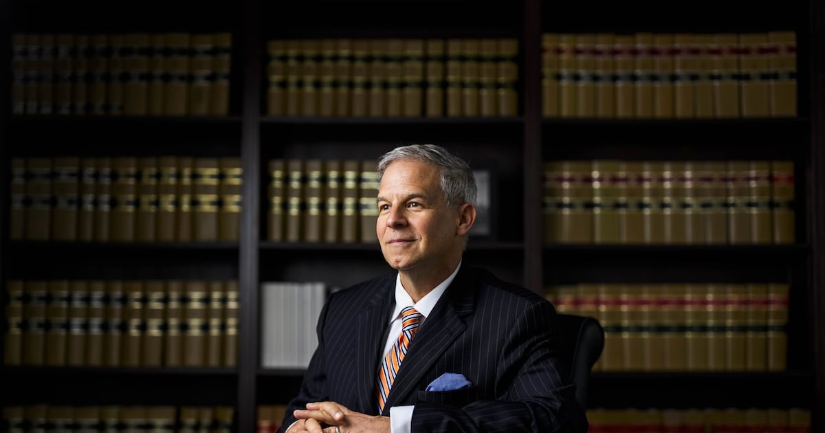 Federal Court Chief Justice Alan Diner is shown in his office in Ottawa, on Friday, Aug. 28, 2026. THE CANADIAN PRESS/Justin Tang