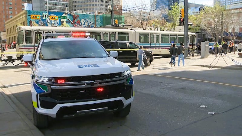 Witnesses asked to come forward after man pinned under Calgary CTrain