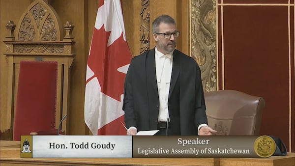 Sask. Speaker warns MLAs over heckling in legislature