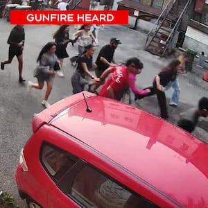 Warning: doorbell camera shows Salsa on St. Clair festival attendees flee after shooting