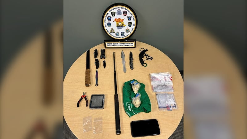 Saint John police seize near $94K worth of suspected fentanyl, crystal meth