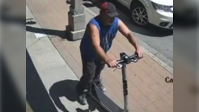 WPS looking for help identifying Bird e-scooter theft suspect