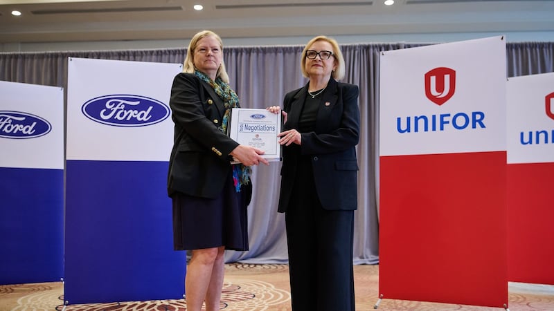 Ford and Unifor strike tentative deal for three-year labour contract