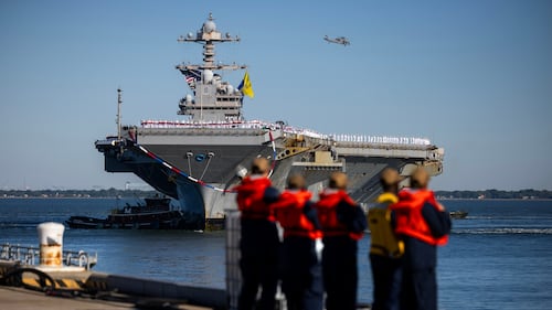 USS Ford returns home after 11-month deployment supporting the Iran war and Maduro's capture