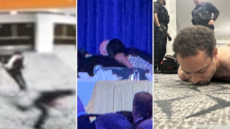 Trump says suspect was armed with multiple weapons at White House correspondents’ dinner. Live updates here