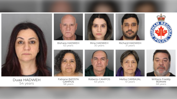 8 arrested, 5 more wanted in connection with $3M, 15-year-long fraud of Durham Region business