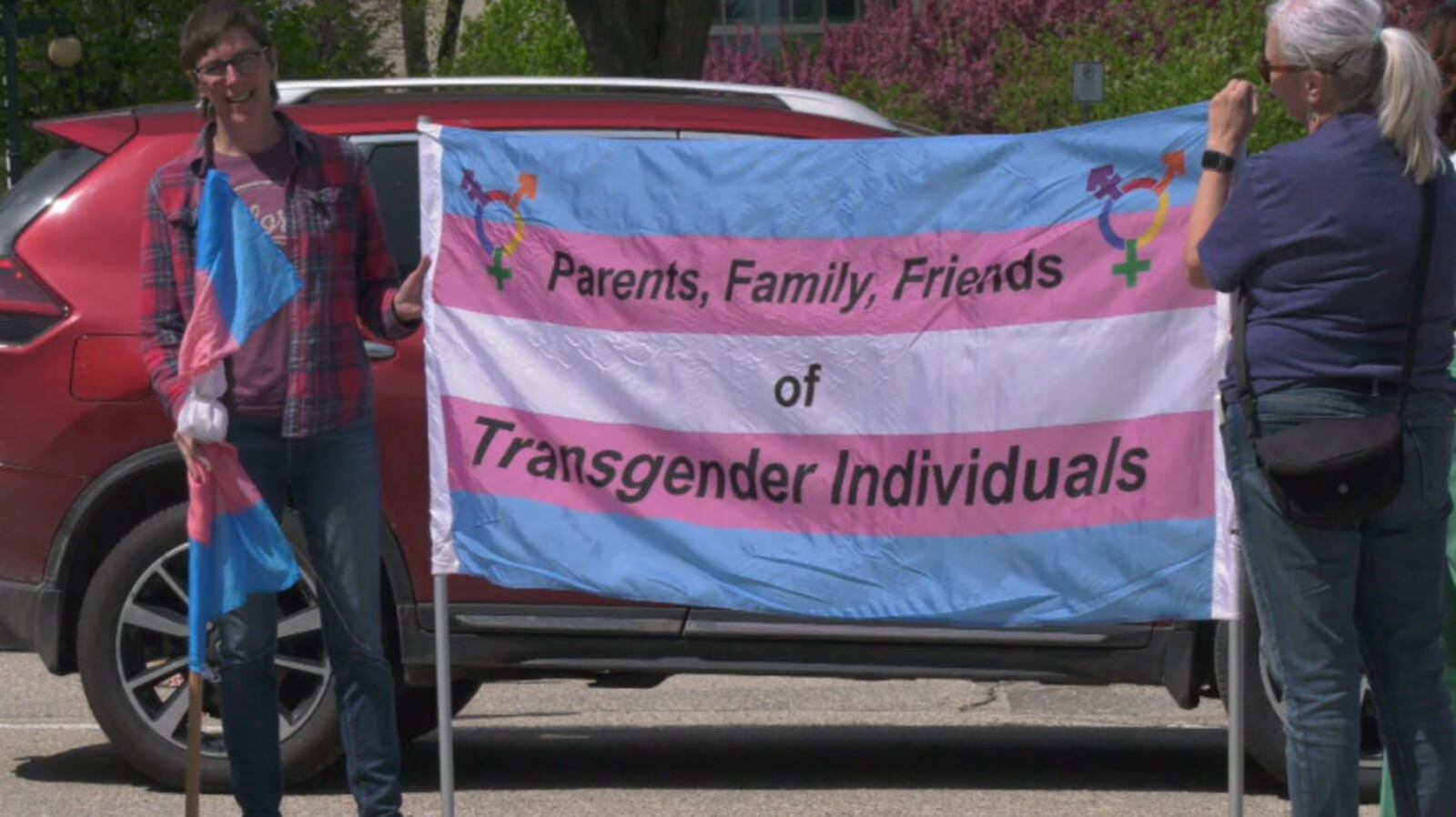 Winnipeggers gather for National Rainbow Week of Action rally