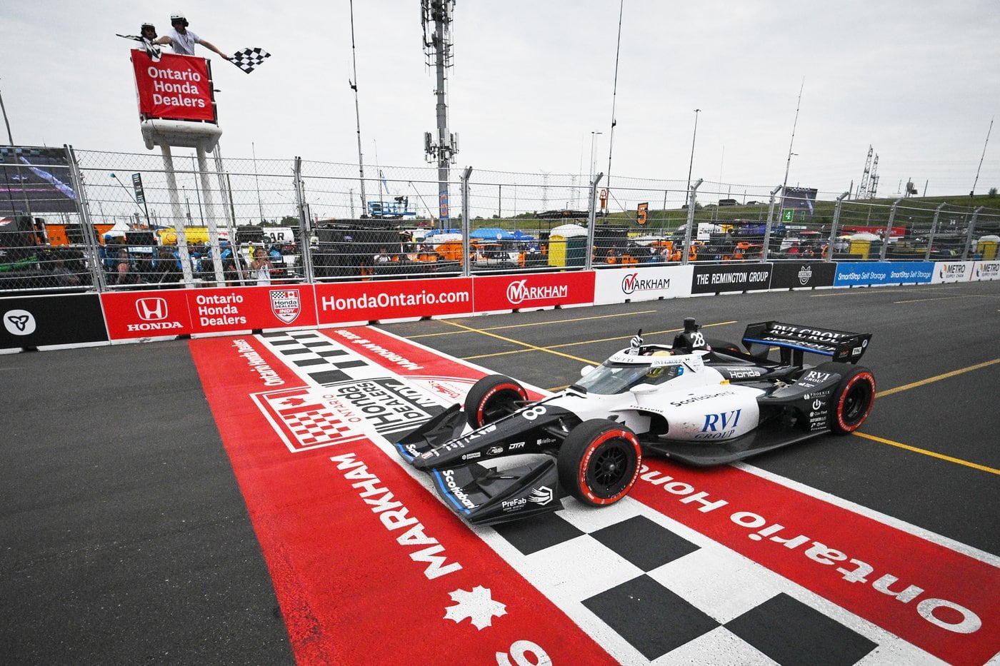 Marcus Ericsson wins inaugural Ontario Honda Dealers at Markham