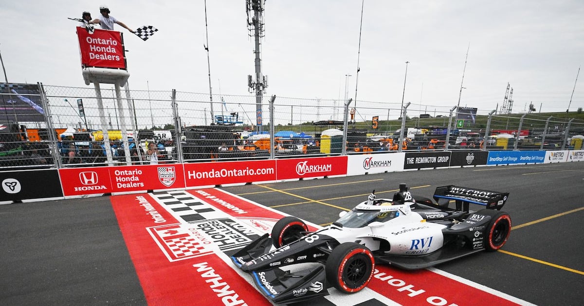 Swede Marcus Ericsson Wins Debut Ontario Honda Dealers Indy Race