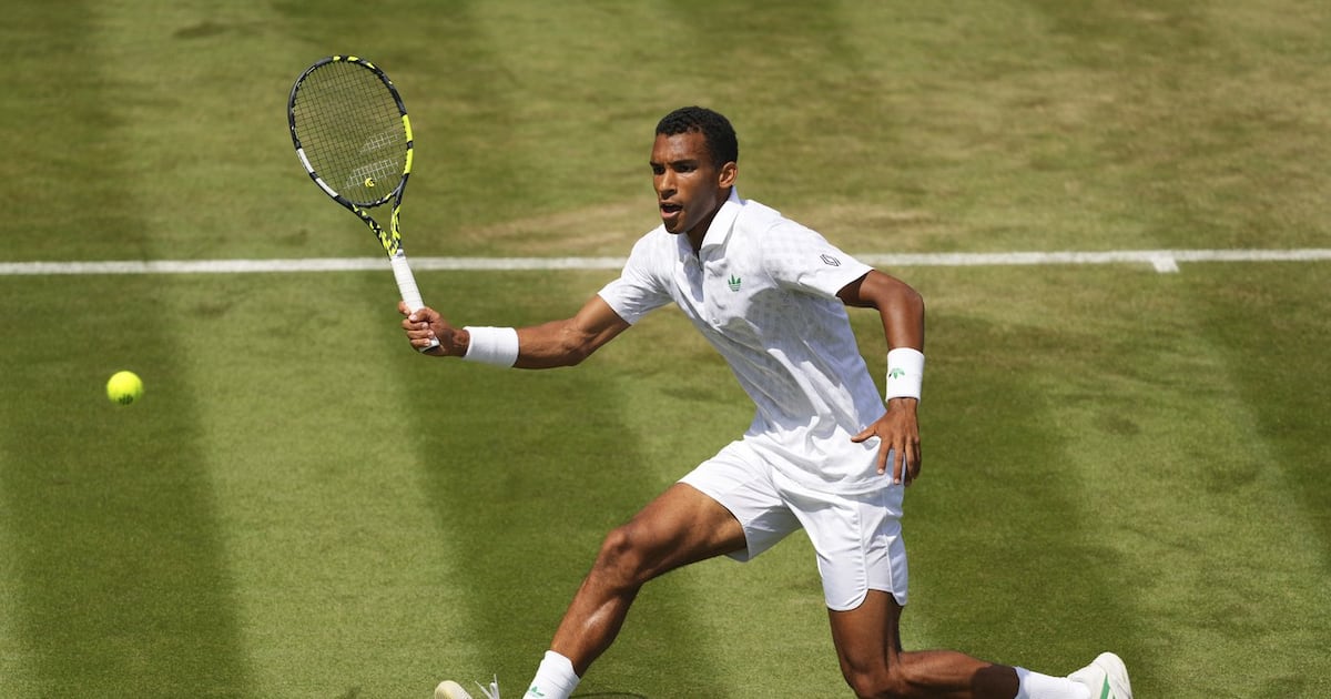 Canada’s Auger-Aliassime falls to Struff in Wimbledon second round