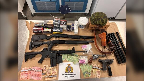 West Kelowna RCMP seize drugs, firearms, cash and more as part of ongoing investigation