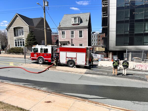 Crews respond to fire outside of Halifax high-rise