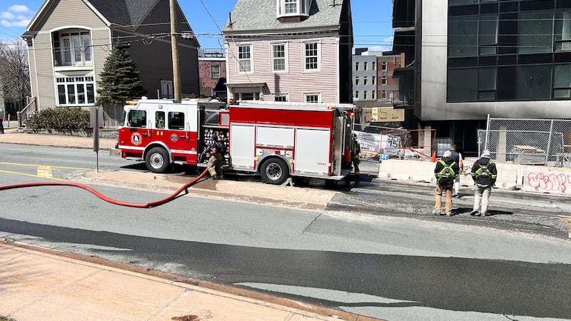 Crews respond to fire outside of Halifax high-rise