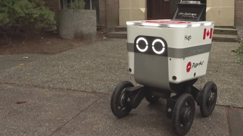 Delivery robots rolling onto Vancouver’s sidewalks after council approves pilot project
