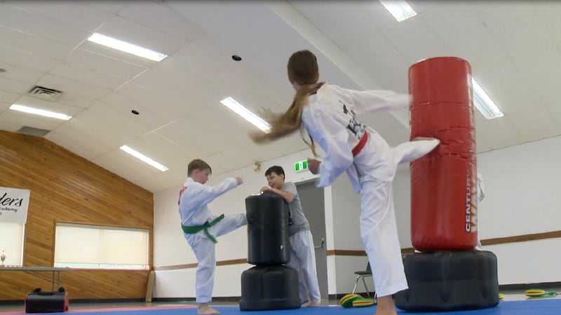 ‘They’re super outstanding’: Pair of taekwondo athletes seeing success at a young age