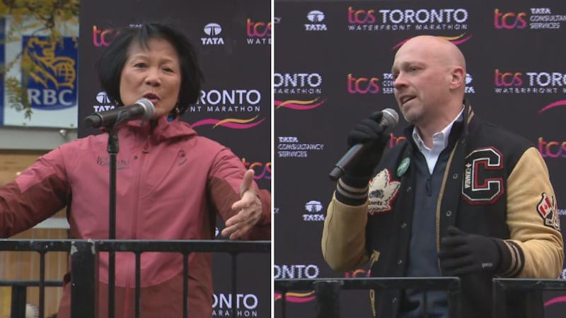 Bradford pledges ‘common sense’ transit plan for Toronto marathon, Chow fires back