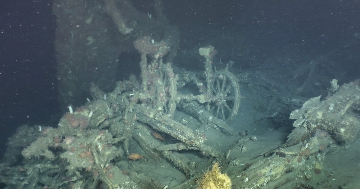 Up-close images show ghostly Terra Nova wreck, ship of doomed Falcon Scott ...