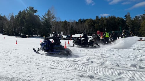 Racers taking part in the the third annual Martock Hill Drags at Ski Martock. (Jonathan MacInnis/CTV Atlantic)